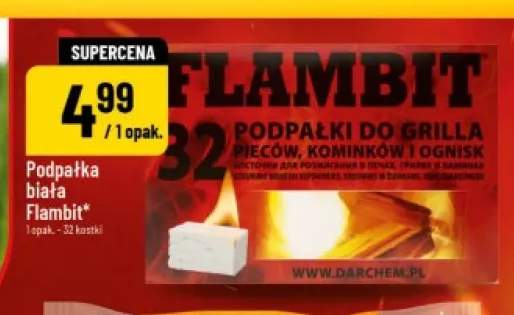 Podpałka biała Flambit