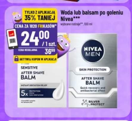 Balsam po goleniu Nivea Men Sensitive +2 warianty