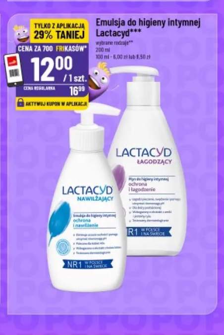Emulsja do higieny intymnej Lactacyd Nawilżający +1 wariant