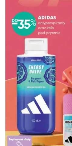 Żel pod prysznic Adidas Vibes Energy Drive +1 wariant