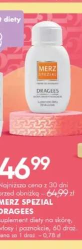 Suplement diety Merz Spezial Dragees