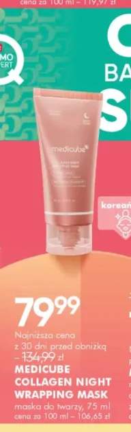 Maska do twarzy Medicube Collagen Night Wrapping Mask