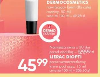 Przeciwzmarszczkowy krem pod oczy Lierac Diopti