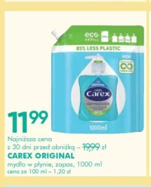 Mydło w płynie zapas Carex Original