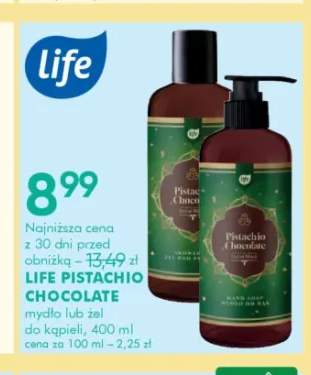 Żel pod prysznic Life Pistachio & Chocolate +1 wariant