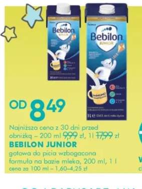 Mleko modyfikowane Bebilon Junior 200 ml