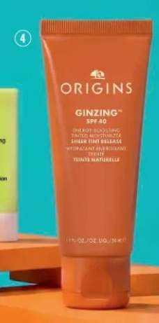 Krem do twarzy Origins Ginzing Energy-Boosting Tinted Moisturizer SPF 40
