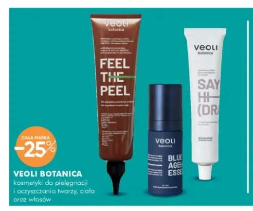 Kosmetyki do pielęgnacji i oczyszczania twarzy ciała oraz włosów Veoli Botanica