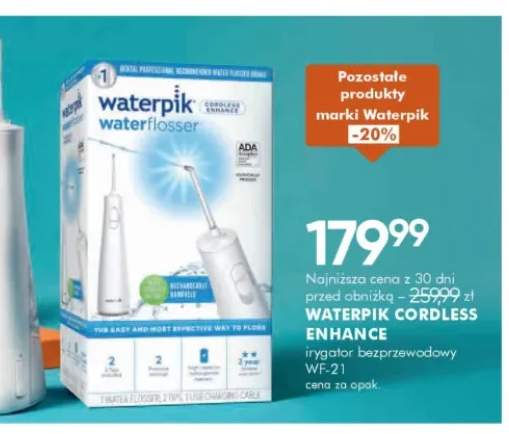 Irygator bezprzewodowy Waterpik Cordless Enhance WF-21