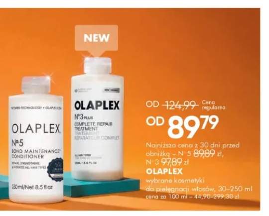 Kosmetyki do pielęgnacji włosów Olaplex