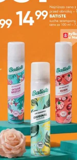 Suchy szampon Batiste Ocean Breeze +2 warianty