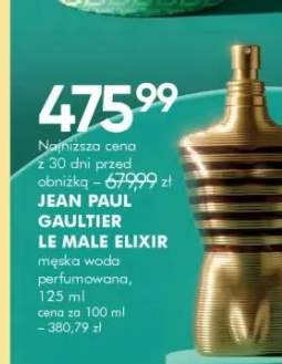 Męska woda perfumowana Jean Paul Gaultier Le Male Elixir