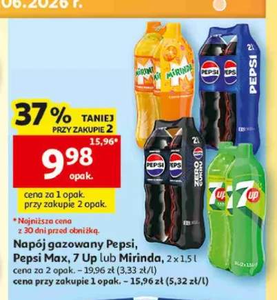 Napój gazowany Pepsi 2-pak +3 warianty