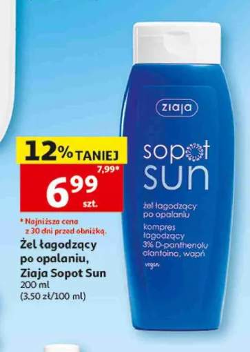 Żel łagodzący po opalaniu Ziaja Sopot Sun