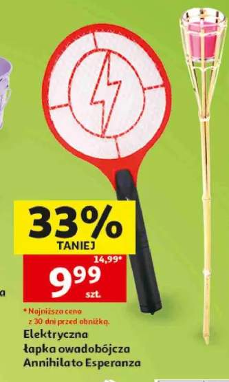 Elektryczna łapka owadobójcza Esperanza Annihilato