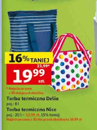 Torba termiczna Delia Gardenstar 8 l +1 wariant