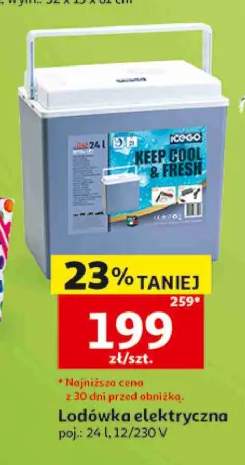Lodówka elektryczna Icego 24 l