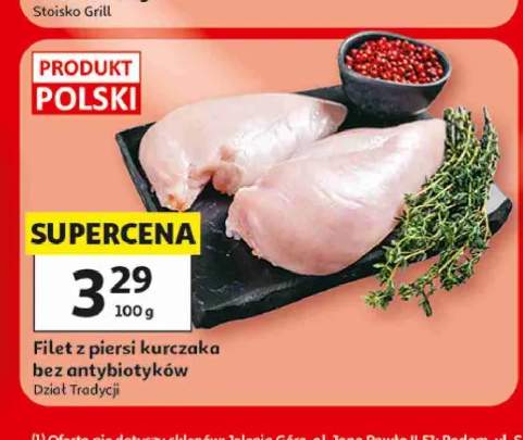 Filet z piersi kurczaka bez antybiotyków