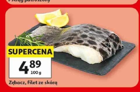 Zębacz filet ze skórą