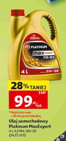 Olej samochodowy Orlen Oil Platinum MaxExpert 5W-30