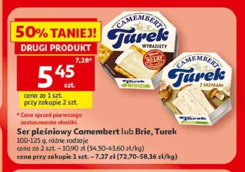 Ser pleśniowy Camembert Turek +1 wariant