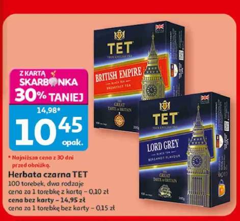 Herbata czarna TET British Empire +1 wariant