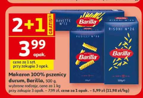 Makaron Bavette Barilla +2 warianty