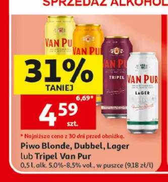 Piwo Blonde Van Pur +3 warianty