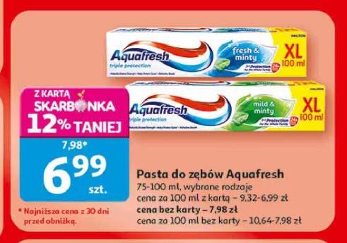 Pasta do zębów Aquafresh