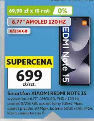 Smartfon Xiaomi Redmi Note 15