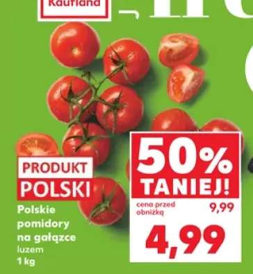 Pomidory na gałązce polskie
