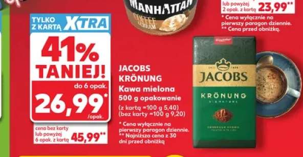 Kawa mielona Jacobs Krönung