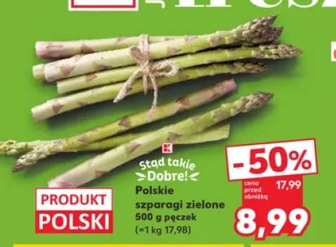 Szparagi zielone Stąd Takie Dobre!