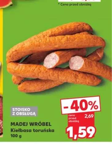 Kiełbasa toruńska Madej Wróbel