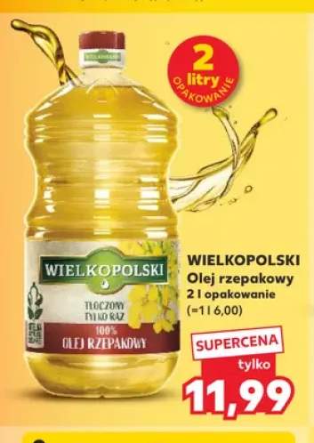 Olej rzepakowy Wielkopolski