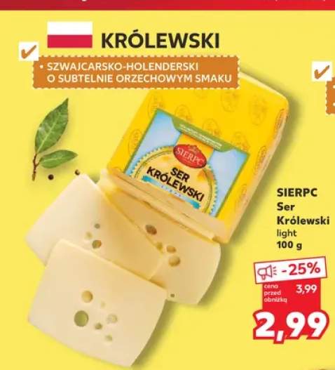 Ser Królewski light Sierpc