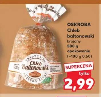 Chleb baltonowski krojony Oskroba