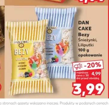 Bezy Śnieżynki Dan Cake +1 wariant