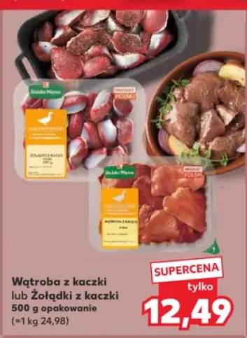 Wątroba z kaczki Kraina Mięs +1 wariant