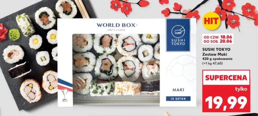 Zestaw maki Sushi Tokyo