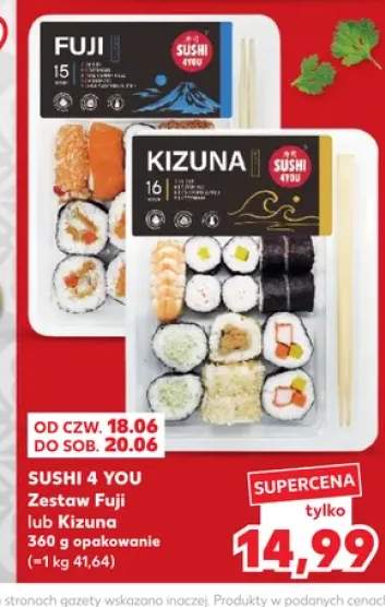 Zestaw sushi Fuji Sushi 4 You +1 wariant