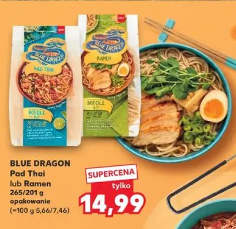 Danie gotowe Noodle Kit Pad Thai Blue Dragon +1 wariant
