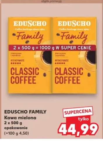 Kawa mielona Eduscho Family 2-pak
