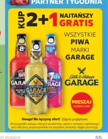 Piwo Garage Hard Lemon +2 warianty