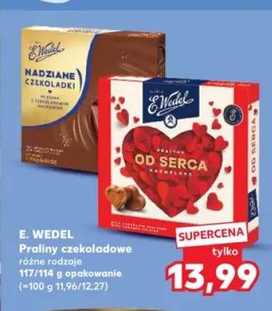 Praliny czekoladowe E. Wedel Od Serca +1 wariant
