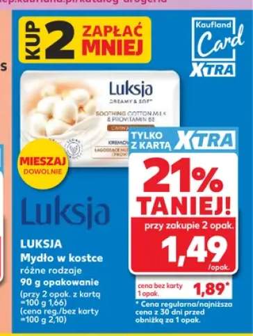 Mydło w kostce Luksja