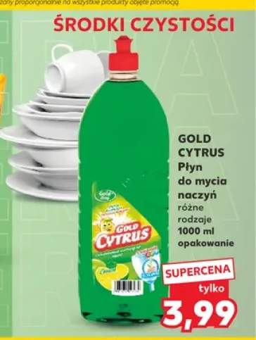 Płyn do mycia naczyń Gold Cytrus