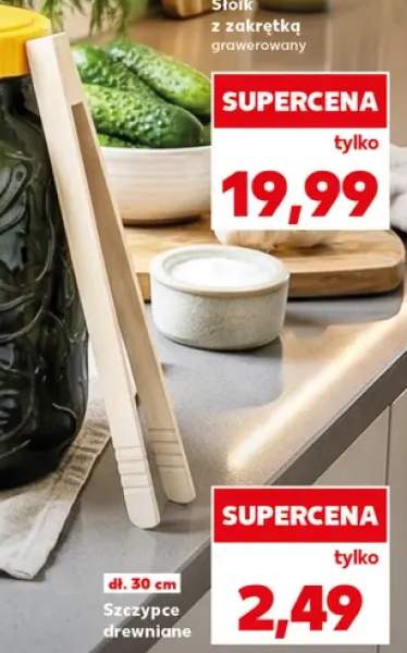 Szczypce drewniane 30 cm