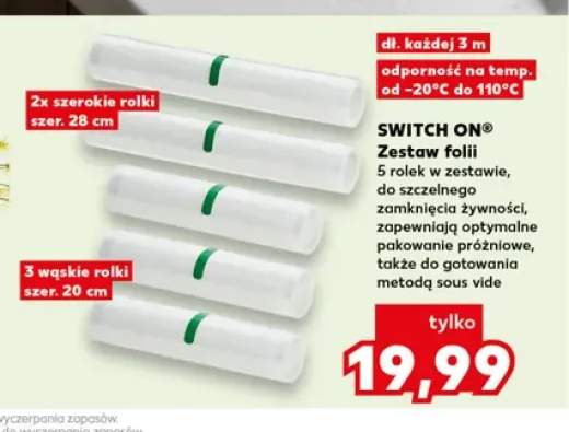Zestaw folii Switch On