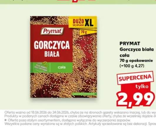 Gorczyca biała cała Prymat